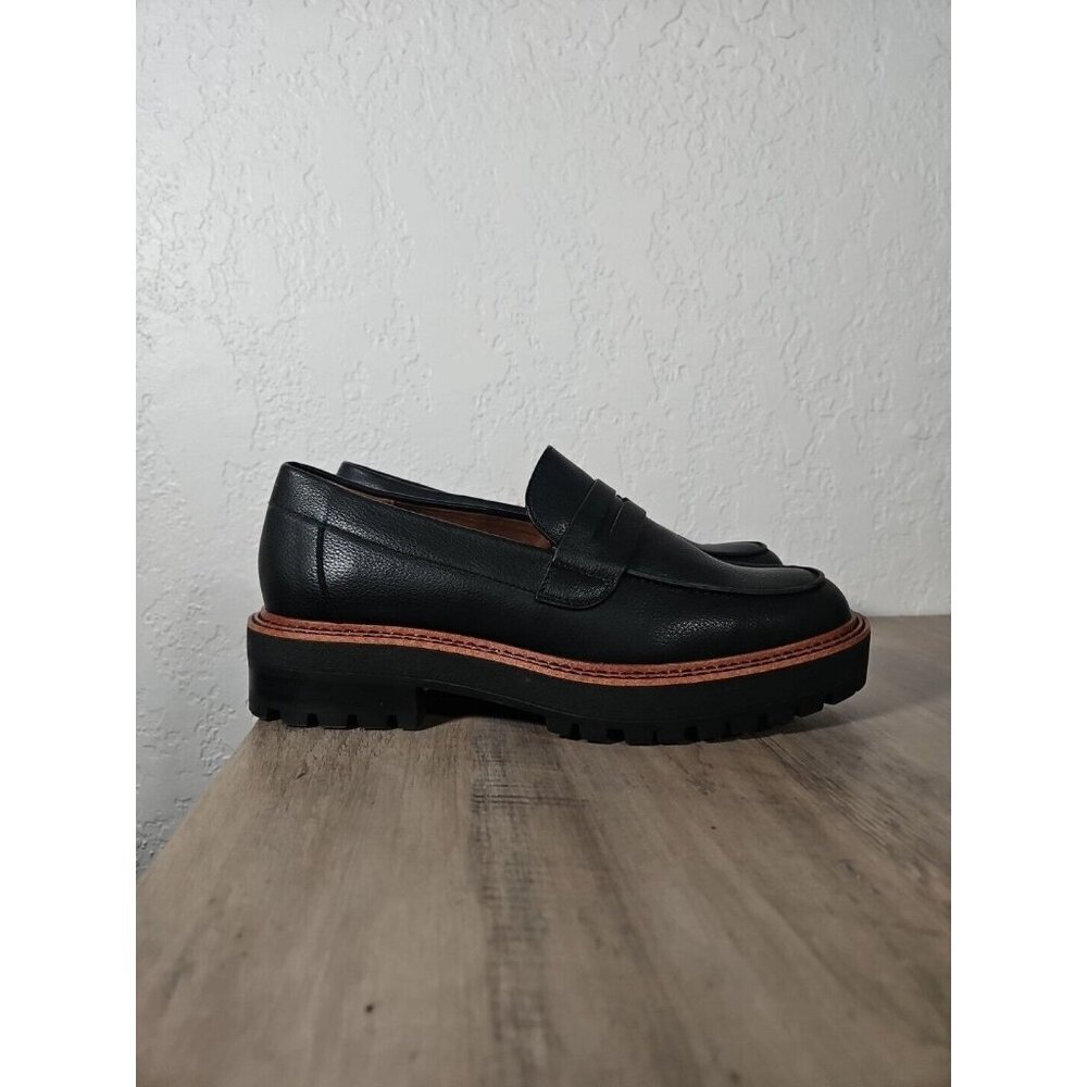 Yellow Box Women's Sherry Black Slip On Loafers Shoes 9.5 Medium